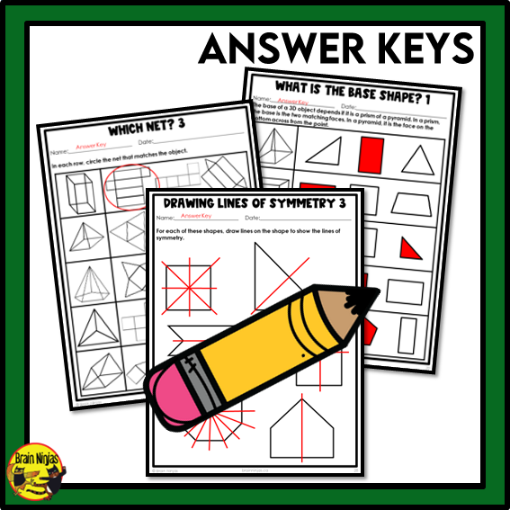 Saskatchewan Aligned Geometry Math Worksheets Bundle | Paper | Grade 4