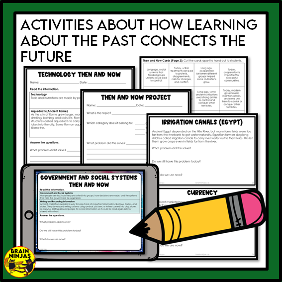 Grade 5 Alberta Social Studies Full Year of Lessons | Paper and Digital
