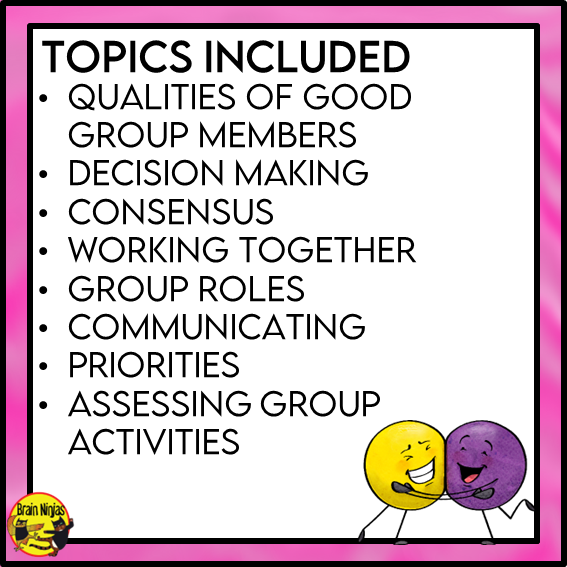 Group Roles and Processes | Health and Wellness Unit | Paper and Digital