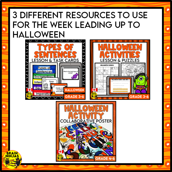 Halloween Activity Bundle | Paper and Digital
