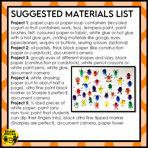 Halloween Art Projects | Paper