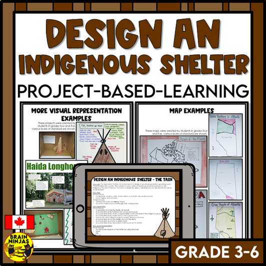 Design An Indigenous Shelter Project Based Learning | Paper and Digital