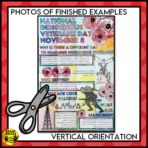 Indigenous Veterans Day Collaborative Poster | Paper