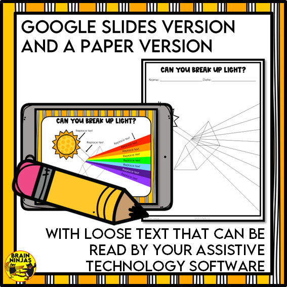 Light Science and Shadows Unit Lessons and Activities | Paper and Digital