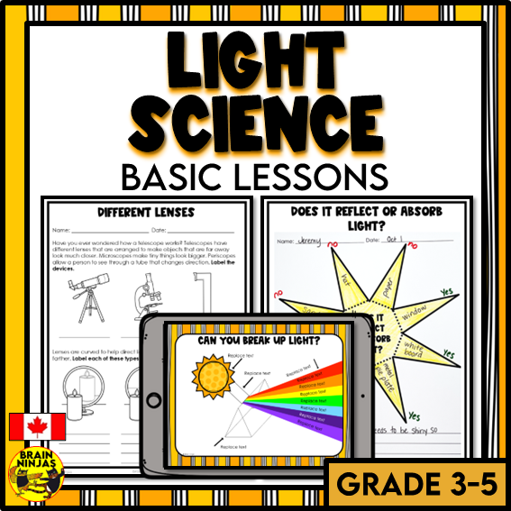 Light Science Lessons | Paper and Digital – brainninjas