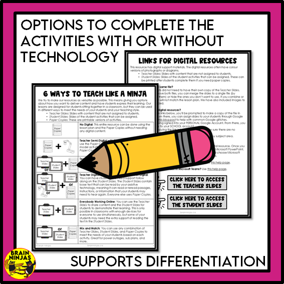 Living Systems Unit Alberta Grade 3 Science Lessons and Activities | Paper and Digital