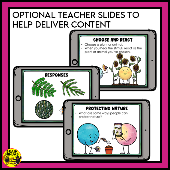 Living Systems Unit Alberta Grade 3 Science Lessons and Activities | Paper and Digital