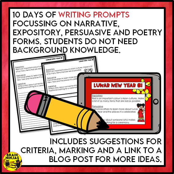 Lunar New Year Activity Bundle | Paper and Digital