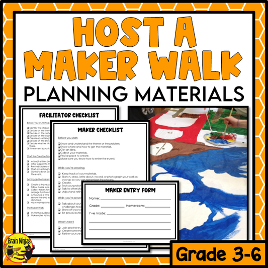 Makerspace Activity | Host a Maker Walk | Paper