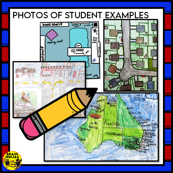 Map Quest Map Skills Activity | Paper and Digital