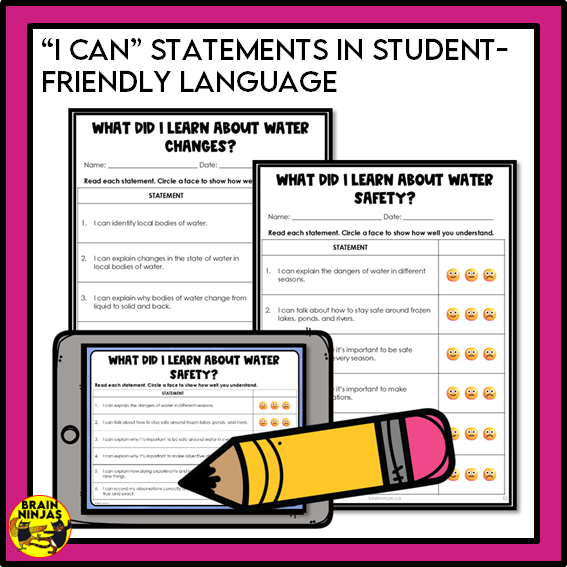 Matter Unit Alberta Grade 3 Science Lessons and Activities | Paper and Digital