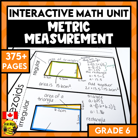 Measurement Interactive Math Unit | Paper | Grade 6