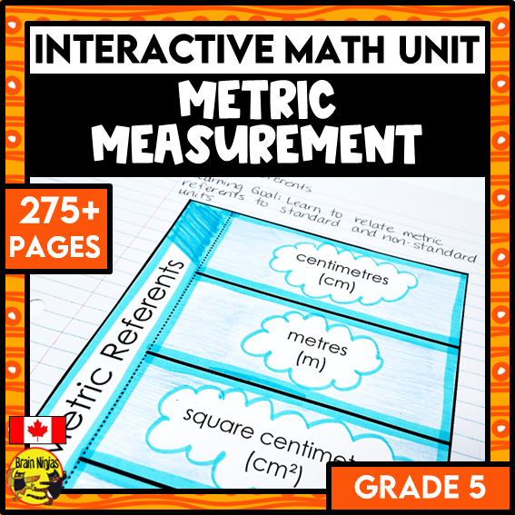 Measurement Interactive Math Unit | Paper | Grade 5