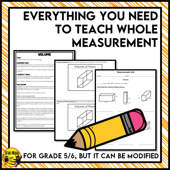 Measurement Interactive Math Unit | Paper | Grade 5 Grade 6