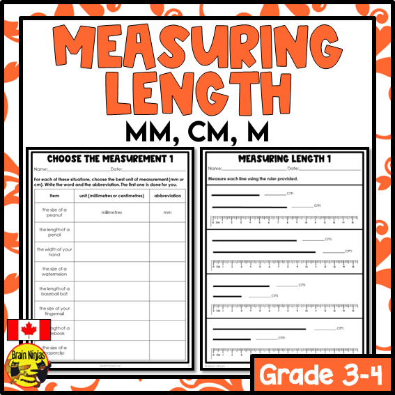Metric Length Math Worksheets | Paper | millimetres centimetres metres