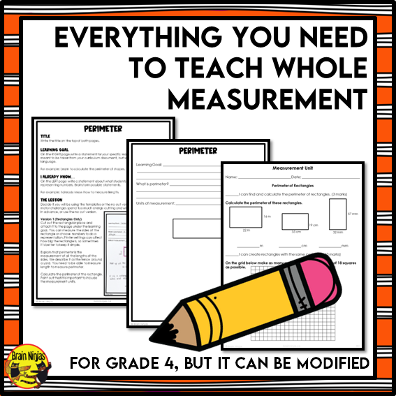 Measurement Interactive Math Unit | Paper | Grade 4
