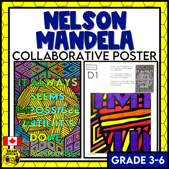 Impossible Quote Collaborative Poster | Nelson Mandela