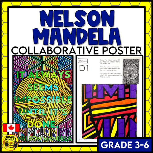 Impossible Quote Collaborative Poster | Nelson Mandela