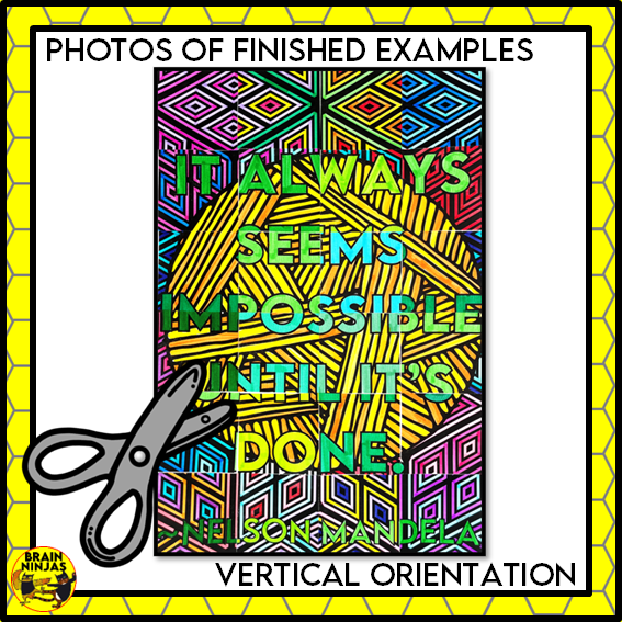 Impossible Quote Collaborative Poster | Nelson Mandela