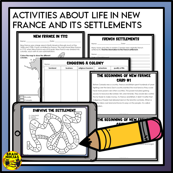 New France | Paper and Digital