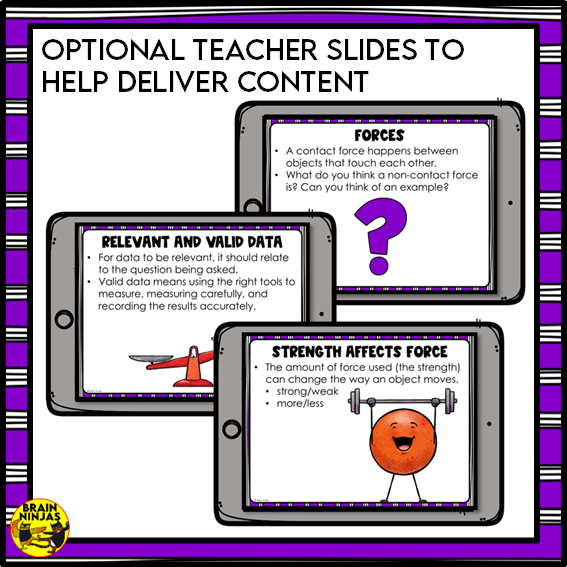Non-Contact Forces Lessons and Activities with Gravity and Magentism | Paper and Digital