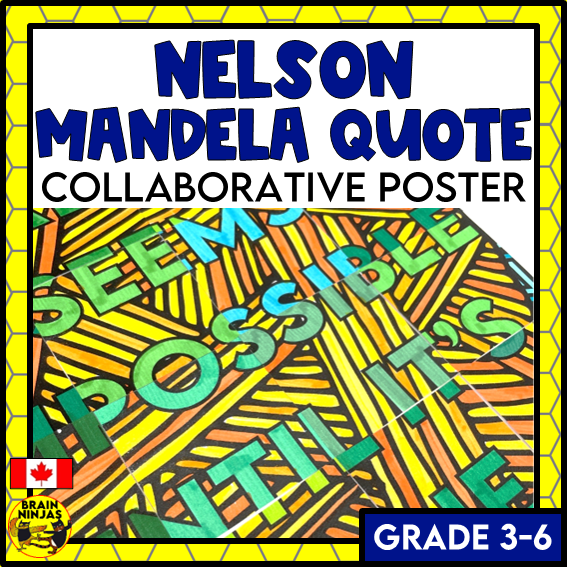 Impossible Quote Collaborative Poster | Nelson Mandela