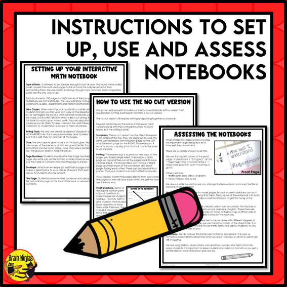 Number Operations Math Interactive Notebook Unit | Paper | Grade 4