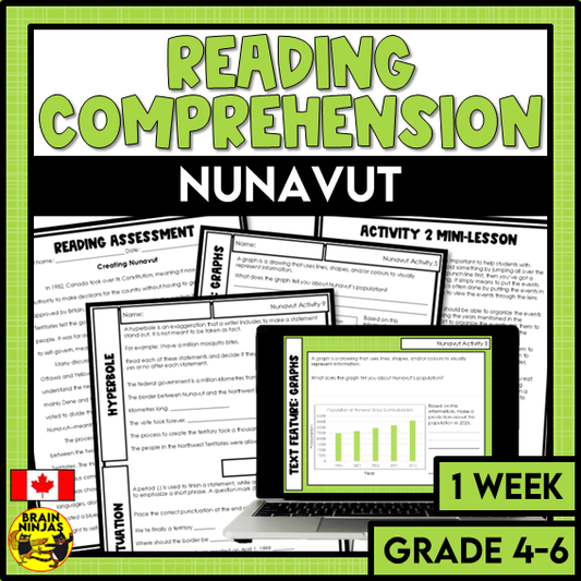 Creation of Nunavut Reading Comprehension Activities | Paper and Digital