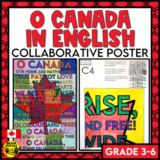 O Canada Collaborative Poster in English | Paper