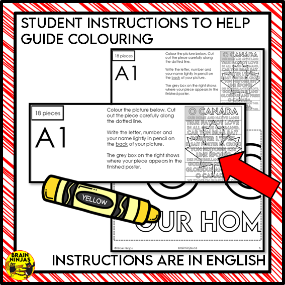O Canada Collaborative Poster in English and French Version | Paper
