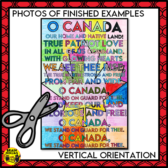 O Canada Collaborative Poster in English | Paper