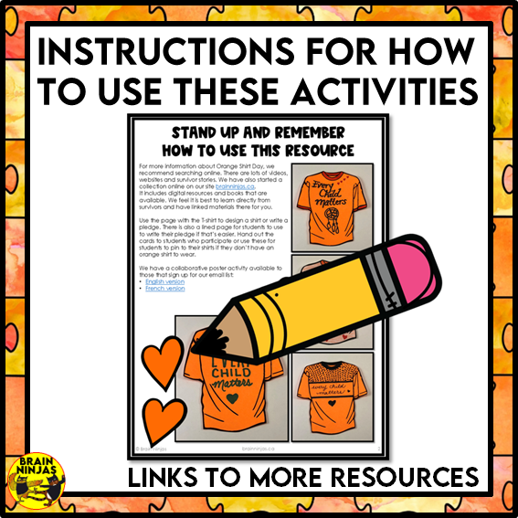 Free Orange Shirt Day Activity | Paper