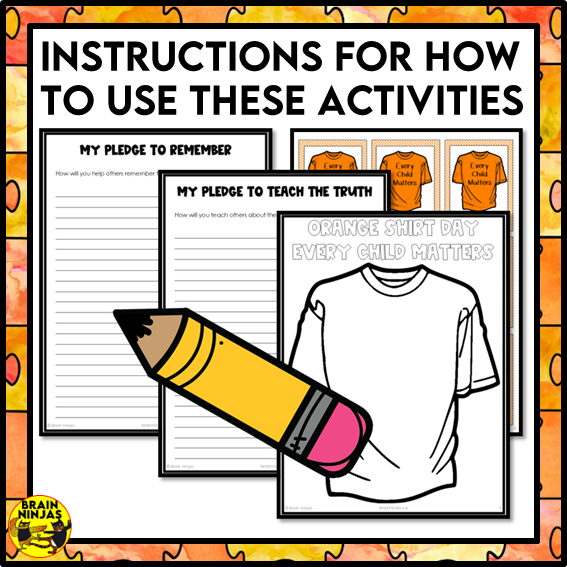 Free Orange Shirt Day Activity | Paper