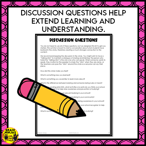 Pink Shirt Day Drama Circle | Paper