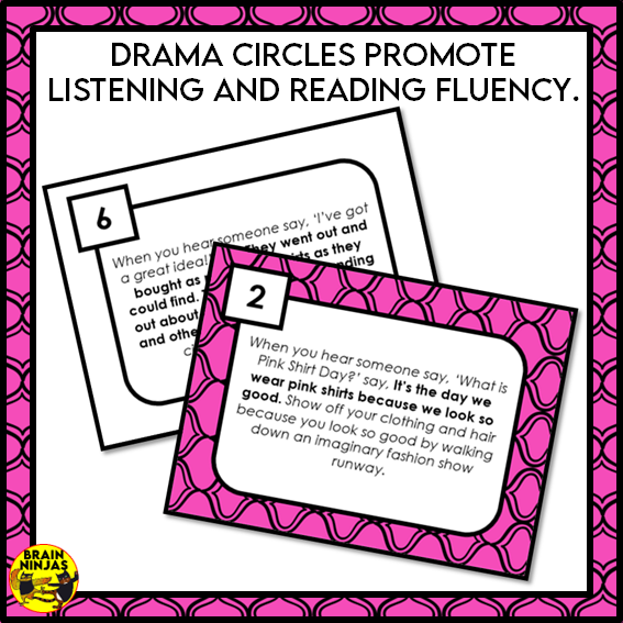 Pink Shirt Day Drama Circle | Paper