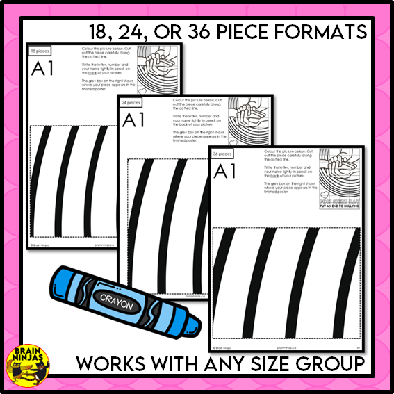 Pink Shirt Day Collaborative Poster | Paper