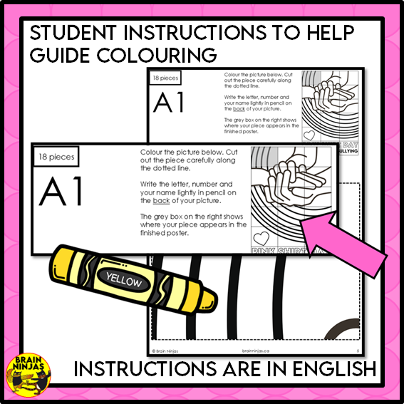 Pink Shirt Day Collaborative Poster | Paper