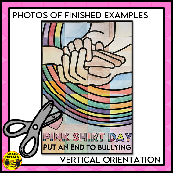 Pink Shirt Day Collaborative Poster | Paper – brainninjas