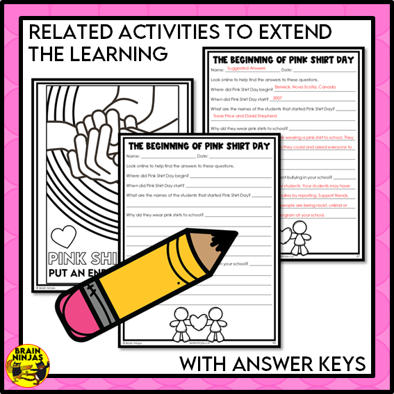 Pink Shirt Day Collaborative Poster | Paper – brainninjas