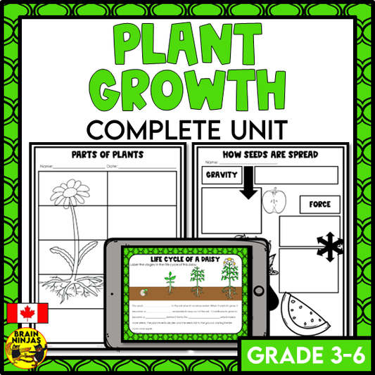 Plant Growth and Changes Unit | Paper and Digital