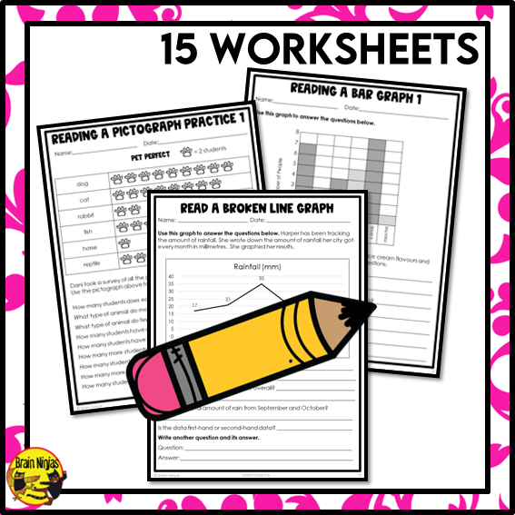 Interpreting Graphs with Many-to-One Correspondence Math Worksheets | Paper | Grade 6