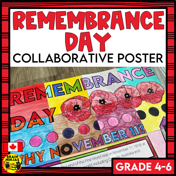 Remembrance Day Collaborative Poster | Paper