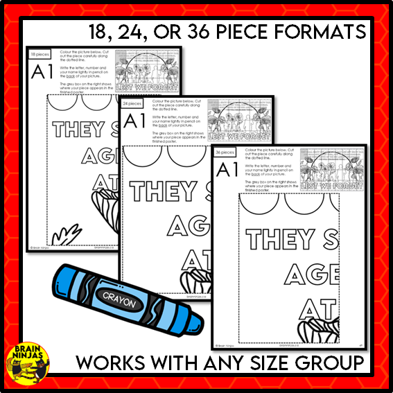 For the Fallen Remembrance Day Collaborative Poster | Paper