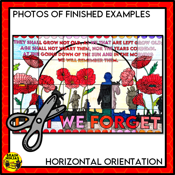 For the Fallen Remembrance Day Collaborative Poster | Paper