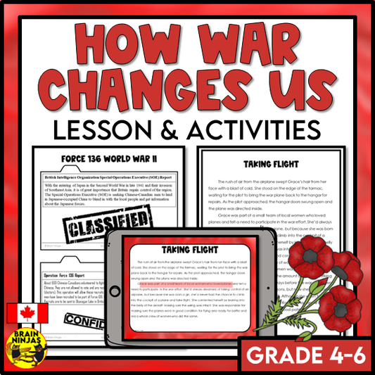 Canadians in War Remembrance Day in Canada | Paper and Digital
