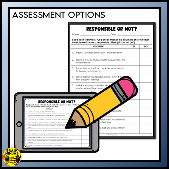 Being Responsible Citizens | Paper and Digital