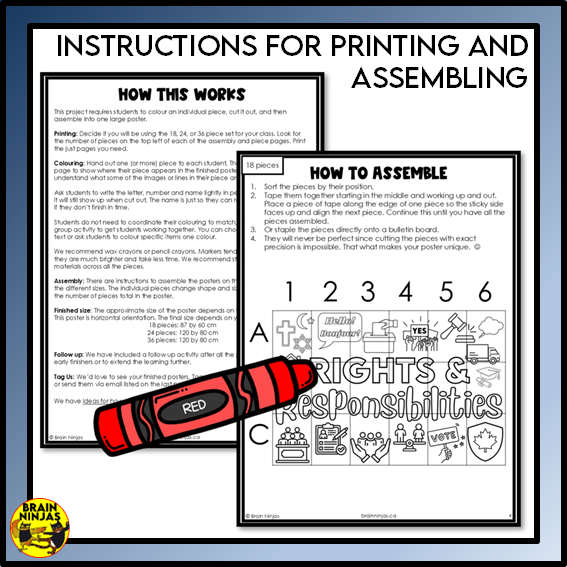 Rights and Responsibilities Collaborative Poster | Paper