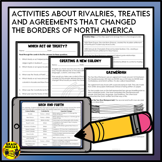 Rivalries & Treaties | Paper and Digital