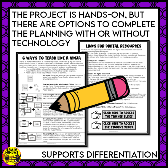 Simple Machines Design a Carnival Attraction STEM Activity | Paper and Digital