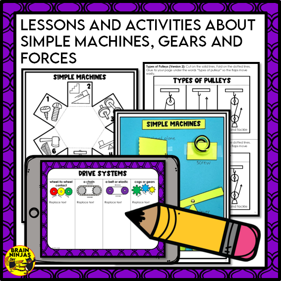 Simple Machines Unit | Bundle | Paper and Digital